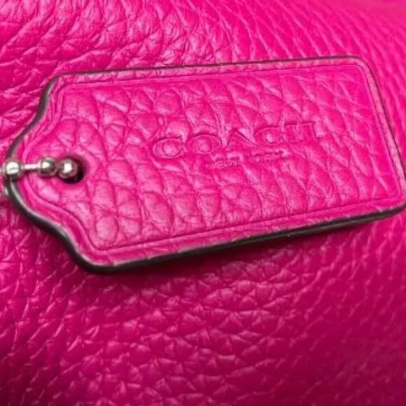 Coach Amelia Backpack Fuchsia Convertible Crossbody NWOT - Picture 11 of 14